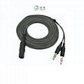 Euro Type Reusable US Type Electrosurgical Bipolar Forceps Tweezer Adapter cable 1