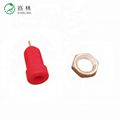 Accessories Din42802 1.5mm Socket plug EEG Electrode Connector For PCB