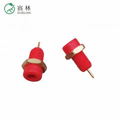 Accessories Din42802 1.5mm Socket plug EEG Electrode Connector For PCB