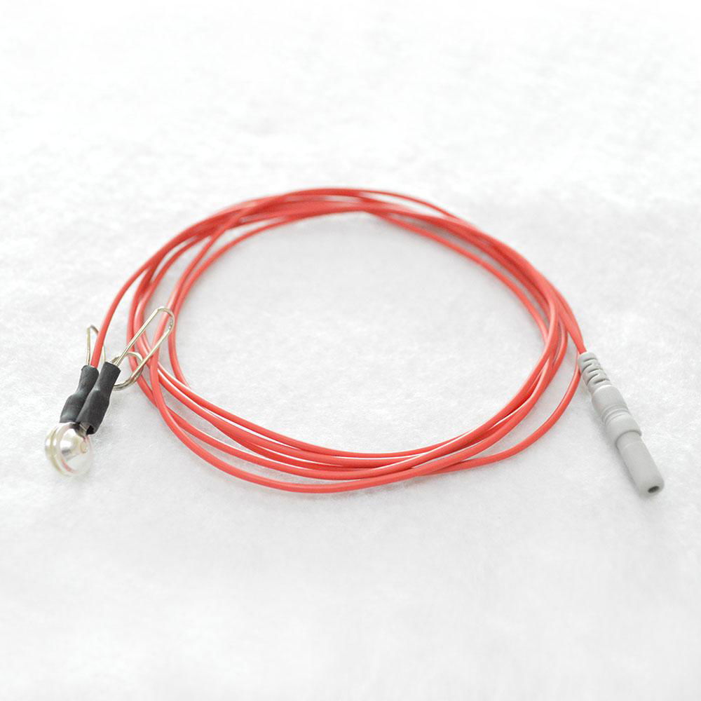 DIN1.5 Socket Ear-clip EEG Electrode Cable Electrodes Cable Neurofeedback EEG ca 3