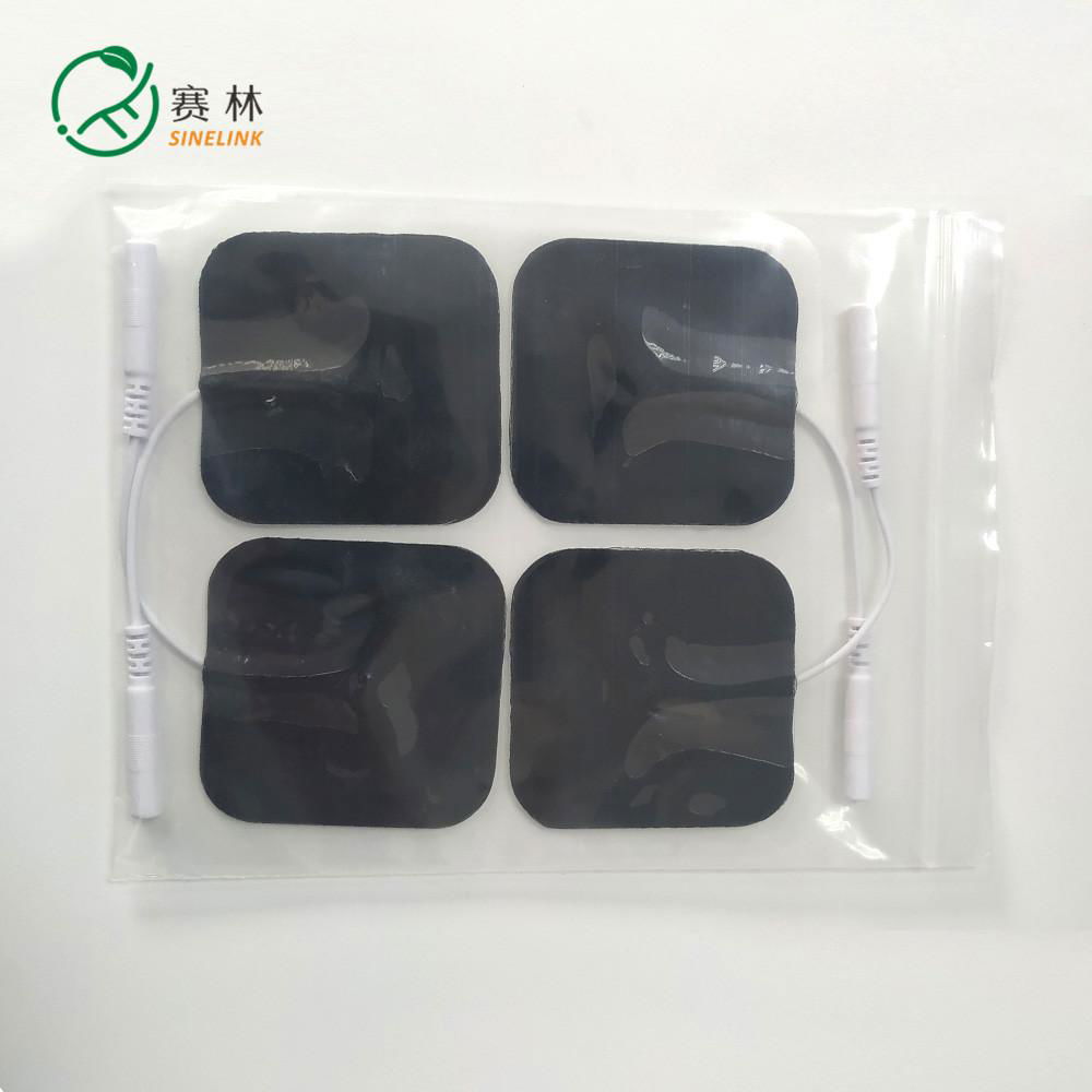 5*5cm Replacement Electrode Pads Non-woven Electrode 4*4cmTens Replacement Pads  5