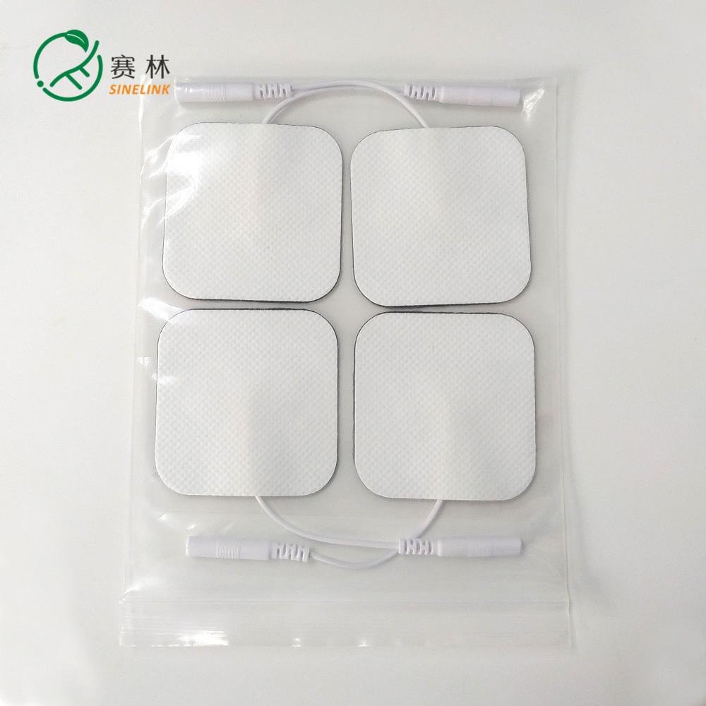 5*5cm Replacement Electrode Pads Non-woven Electrode 4*4cmTens Replacement Pads  3