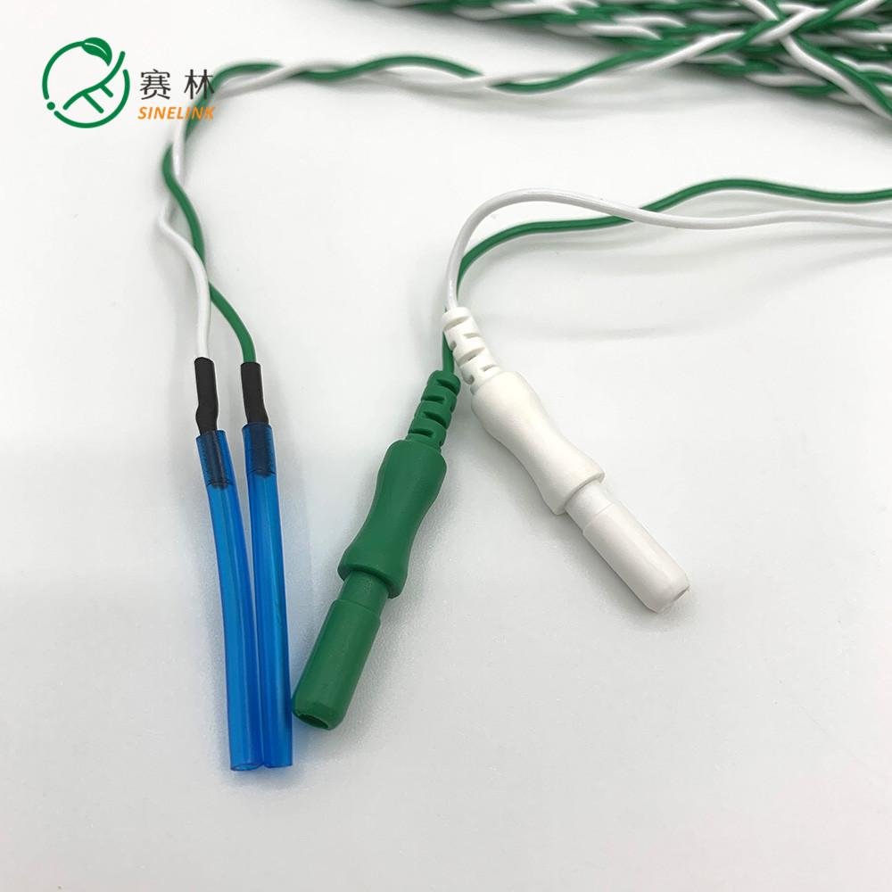 Subdermal Disposable Twisted Pairs Dual Needle EMG Electrodes 4