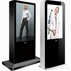 55-inch LCD Advertising Player with Network Outdoor Stand Floor and Win7 system