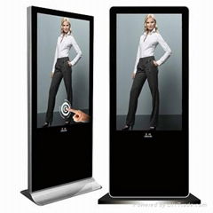 42" indoor stand floor Full HD LCD advertising player