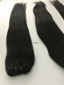 10a grade straight virgin peruvian human hair weft factory price wholesale 2