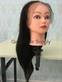 straight virgin brazilian 360 lace wig 360 lace closure straight 1