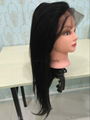 straight virgin brazilian 360 lace wig 360 lace closure straight 2