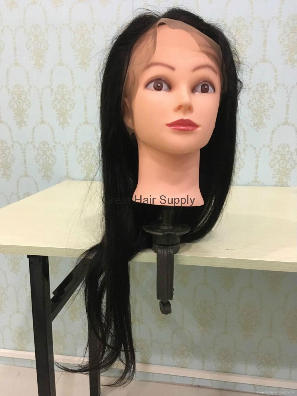 straight virgin brazilian 360 lace wig 360 lace closure straight 3