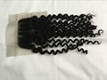 14 inch swiss lace closure deep curl base size 4*4inch good quality 3