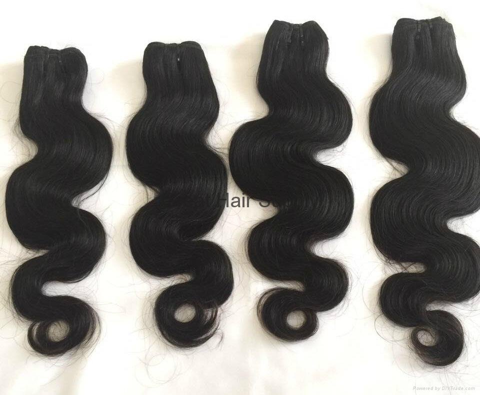 10a grade body wave virgin remy cuticle human hair weft tangle free no shedding