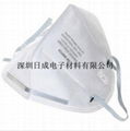 3M9001A 3M9002A防尘口罩耳戴/头带防护口罩防极细粉尘口罩 加厚