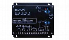 ESC8000 speed unit control