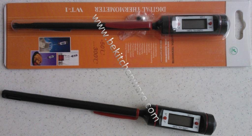 High performance high temperature digital thermometer 4