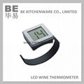 Digital wine bottle bracelet thermometer 1