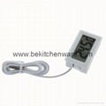 Flexible lcd display digital fridge thermometer 2