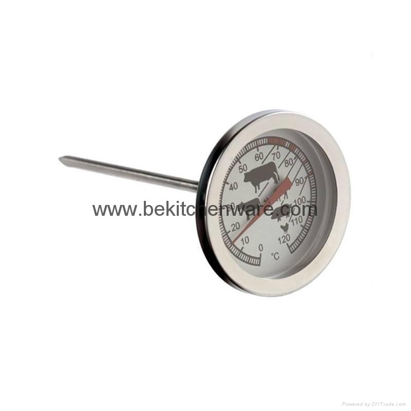 Instant read mechanical microwave meat thermometer 2