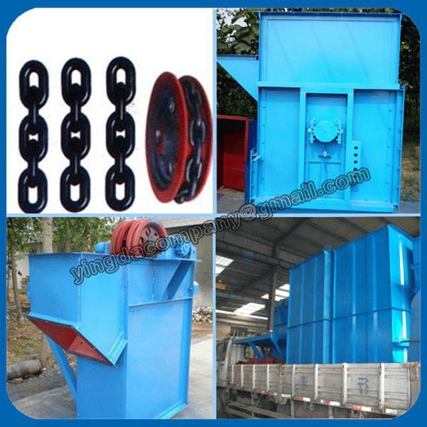 TH type ring chain vertical bucket elevator 3