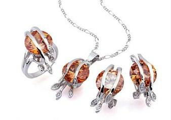 offer silver jewelry set 4