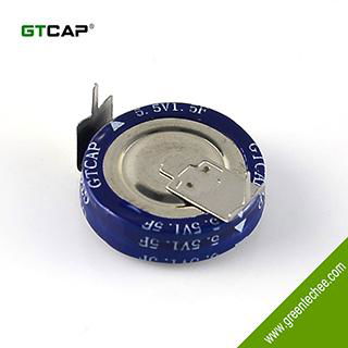 85C battery super capacitor 3.6V 1F coin type super capacitor 4