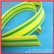 Yellow and Green Striped Heat Shrink Tubing