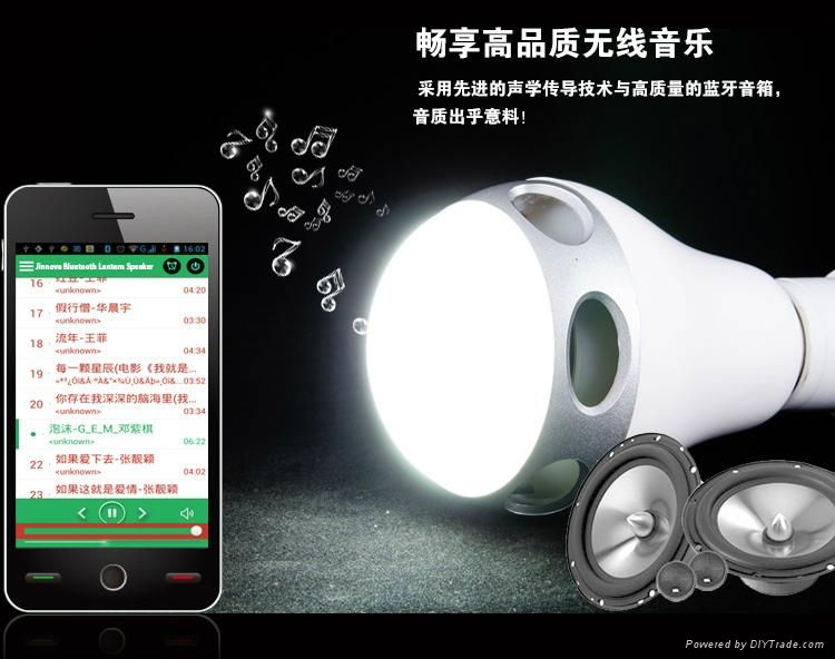 Bluetooth Smart LED Bulb Music Speaker Night Light Lamp 6W E27 RGB Phone Remote 4