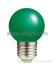 LED colorful bulb light Christmas decorative bulb LED color lamp 2