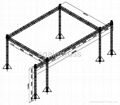 Aluminum stage truss global truss