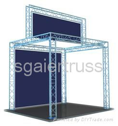 Aluminum exhibition truss booth