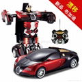 2.4G Remote control Transformer Car 1