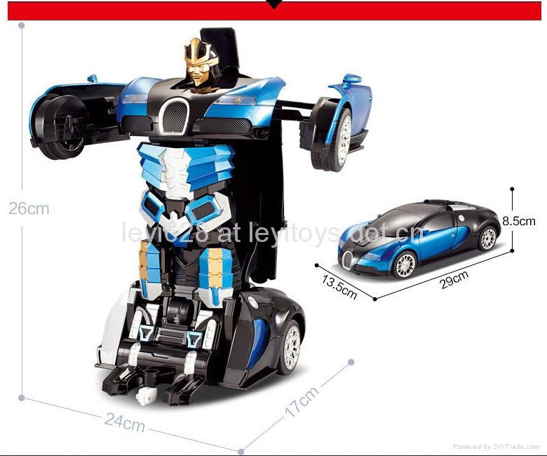 2.4G Remote control Transformer Car 2