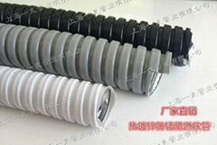 flexible plastic coated metal hose