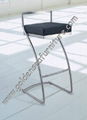 Brushed Stainless Steel Bar stool