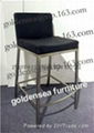 brush steel bar stools