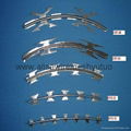 high tensile galvanized sharp razor barbed wire for security fence