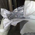 high tensile galvanized sharp razor barbed wire for security fence