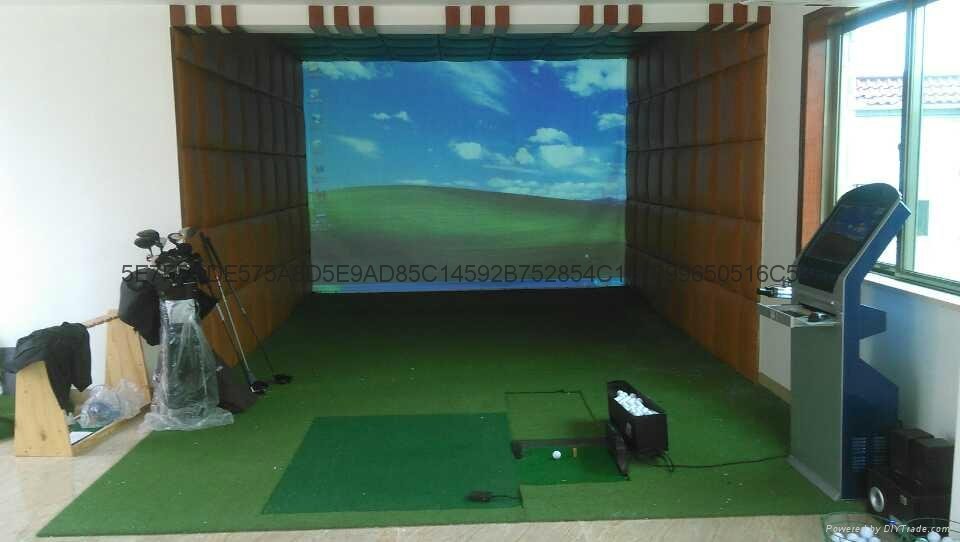 宽屏室内高尔夫模拟器 2