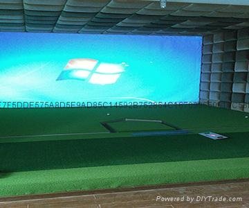 宽屏室内高尔夫模拟器