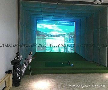 宽屏室内高尔夫模拟器 4