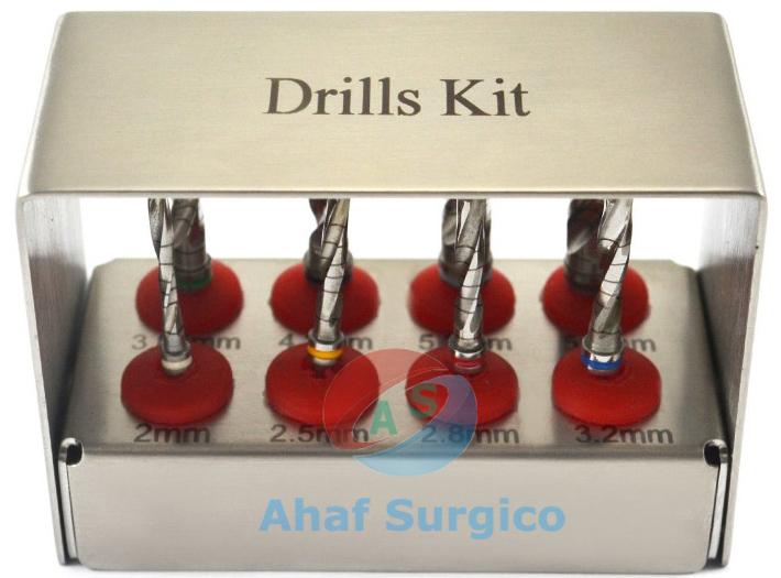 Dental Implant Drills Kit 77 ahaf (Pakistan Manufacturer) Others