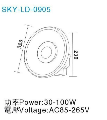 LED遂道燈SKY-LD-0905 2