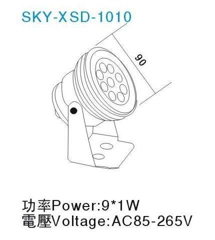 LED SPOT LIGHT SKY-XSD-1010 2