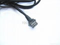 3.9FT Extension Wire 4 Pin Connecter For RGB Led strip