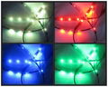 10pcs 4 Inch Led Tube Motorcycle LED Under Glow Light Kit Multicolor Neon Strip  2