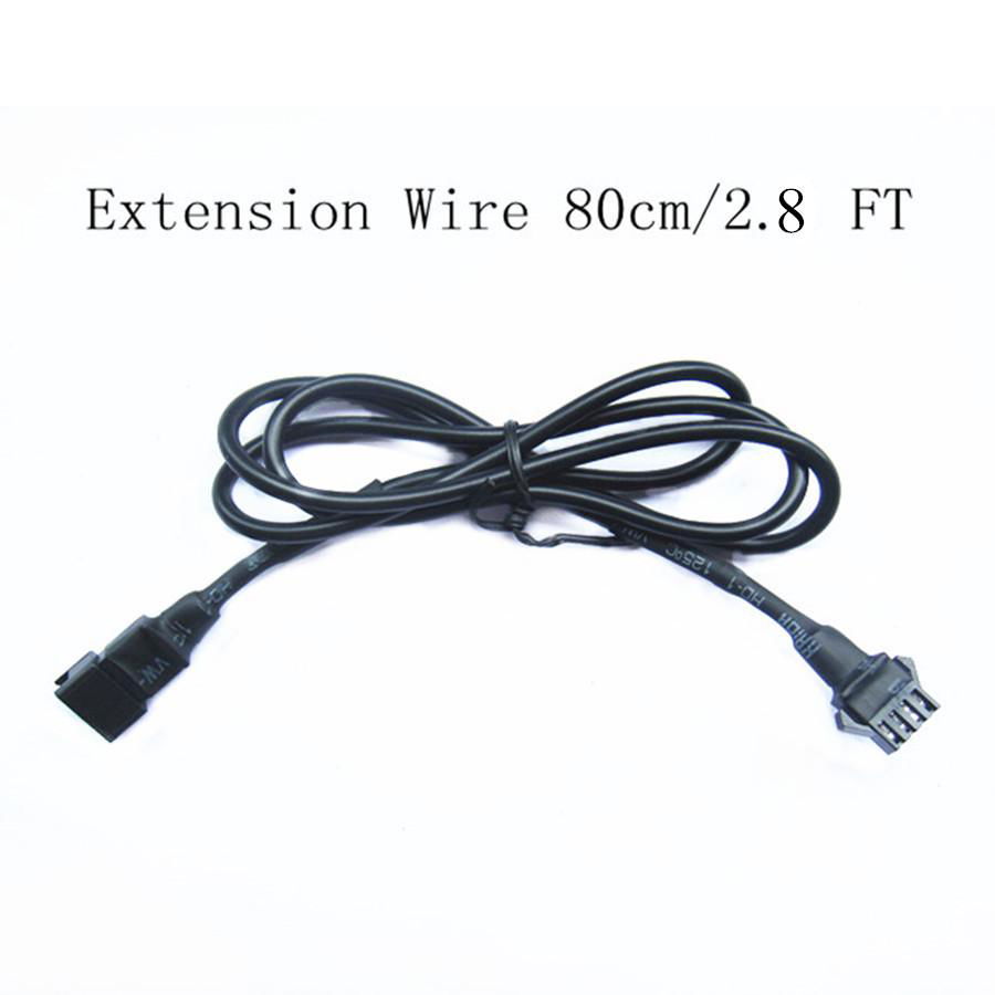 2.8 FT Extension Wire 4 Pin Connecter For RGB Led strip