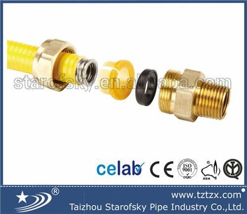 Stainless steel flexible gas hose 3