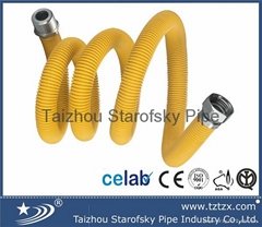 CE ISO 9001 AISI304 316L Stainless Steel Corrugated Flexible Gas Hose