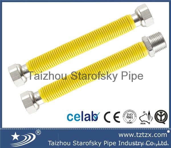 304 flexible metal corrugated hose bellows pipe 3