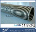 Large diameter stainless steel flexible