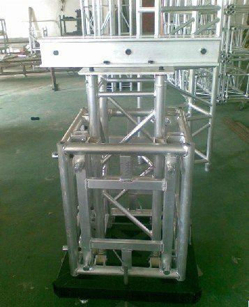 hot sale aluminum stage truss   square truss with 4 pillars 2